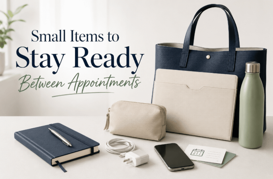 Small Items That Help People Stay Ready Between Appointments