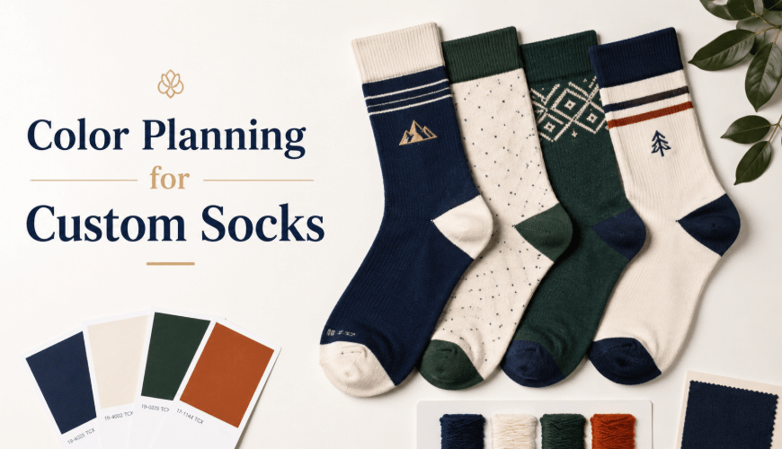 Color Planning for Custom Socks: How to Keep Brand Colors Clear